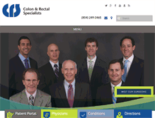 Tablet Screenshot of crspecialists.com